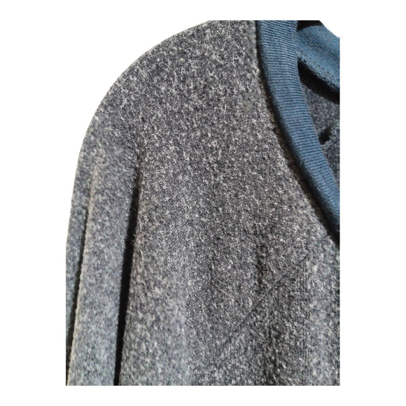 Sol Angelous New Arc Logo Pullover Crewneck Knit Top Sweatshirt in Grey and Navy - Picture 7 of 10